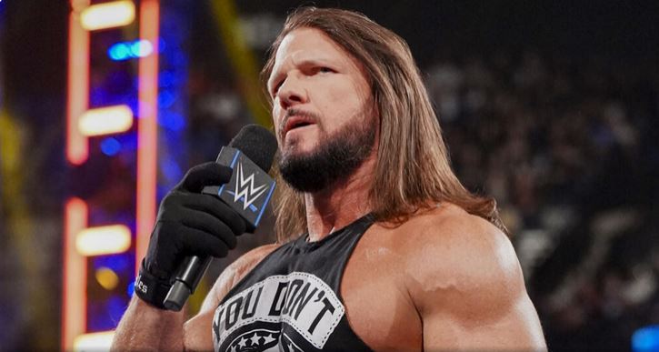  ای‌ جی استایلز، ستاره کشتی کج و WWE از برند اسمکداون