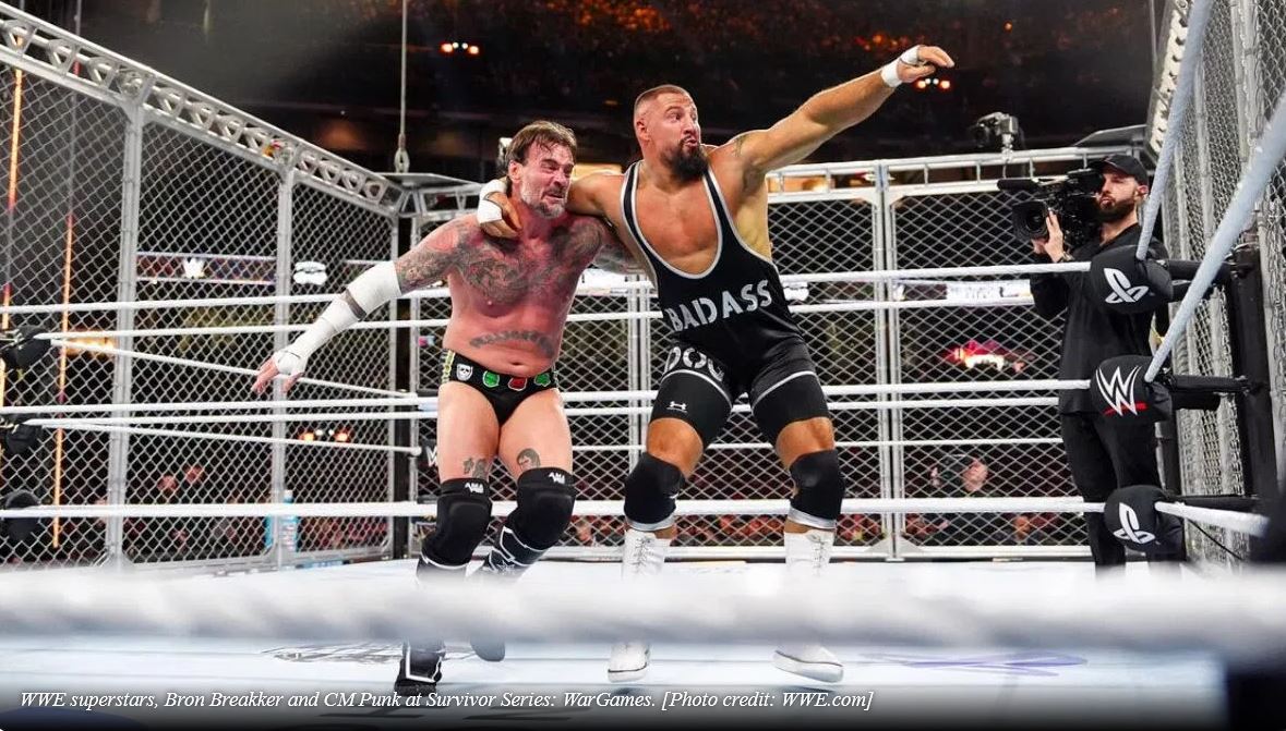 سی ام پانک و بران بریکر، ستارگان کشتی کج و WWE در رویداد سروایورسریز وارگیمز 2025