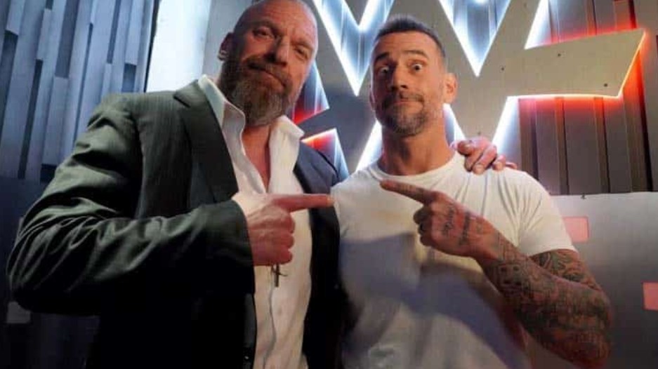 سی ام پانک و تریپل اچ؛ ستارگان کشتی کج و WWE