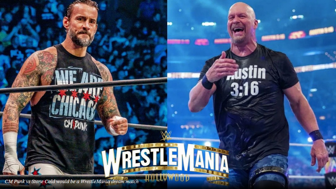 استون کلد و سی ام پانک؛ ستارگان کشتی کج و WWE