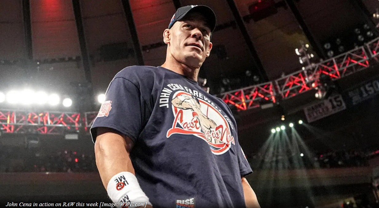 جان سینا، ستاره کشتی کج و WWE در مدیسون اسکوئر گاردن