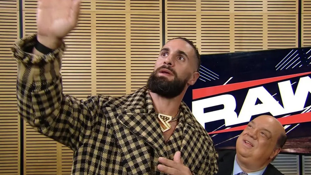 پال هیمن و سث رالینز، ستارگان کشتی کج در شوی ماندی نایت راو WWE