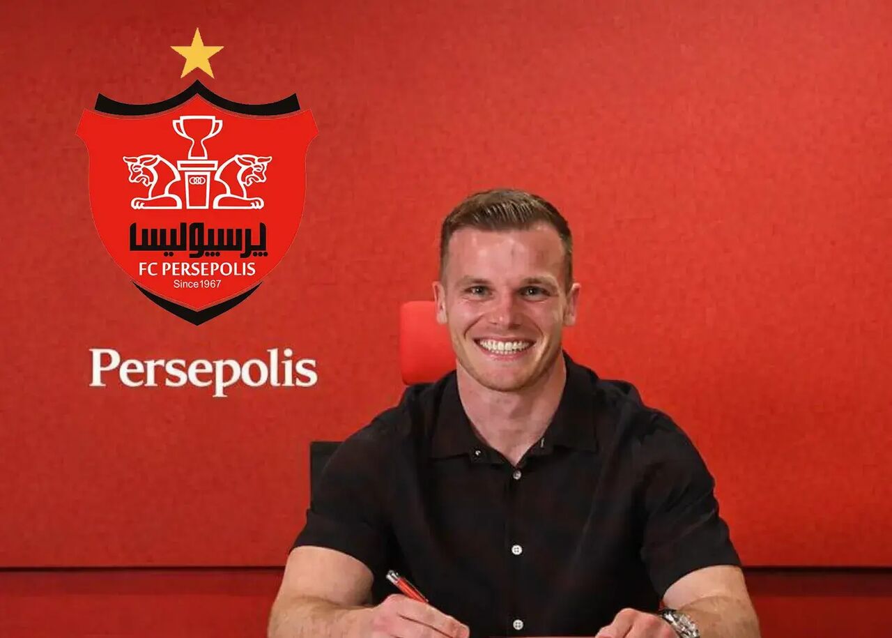 عکس از دنیل گرا مدافع مجارستانی پرسپولیس