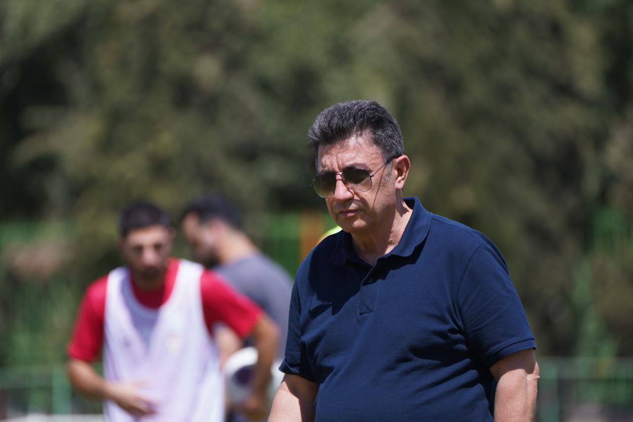 عکس از امیر قلعه نویی سرمربی تیم ملی ایران