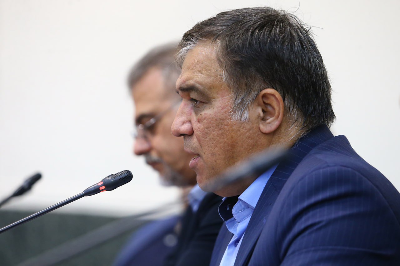 عکس از علی تاجرنیا رئیس هیئت مدیره استقلال