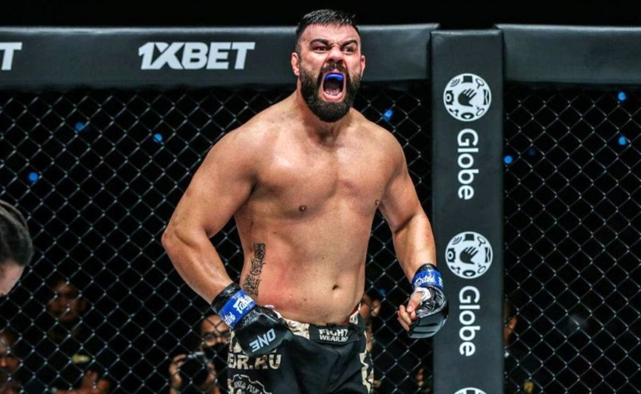 عکس از امیر علی اکبری فایتر ایرانی MMA
