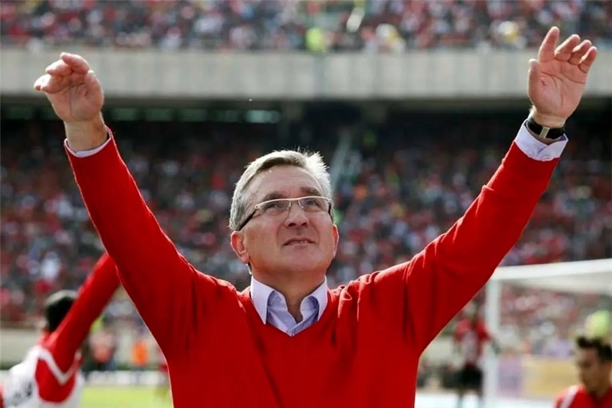 عکس از برانکو ایوانکوویچ سرمربی سابق کروات پرسپولیس