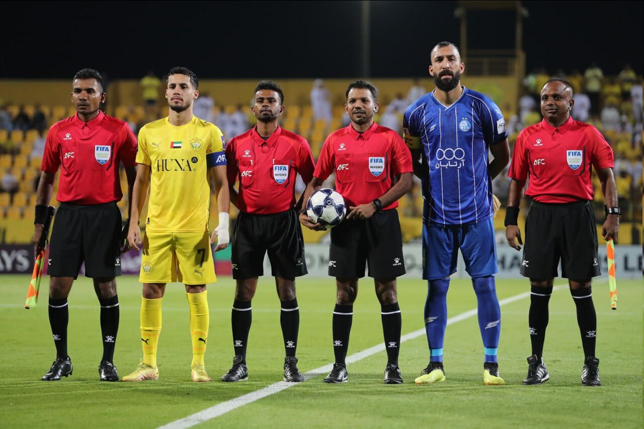 عکس از بازی استقلال و الوصل در لیگ قهرمانان آسیای ۲