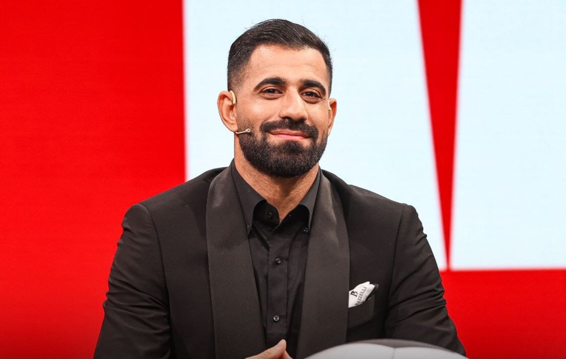 عکس از محمدحسین کنعانی زادگان مدافع میانی پرسپولیس 