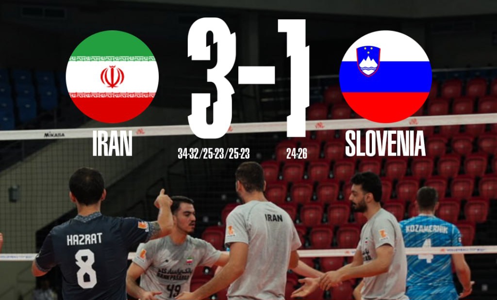 عکس از بازی دوستانه اسلوونی و ایران در فیلیپین
