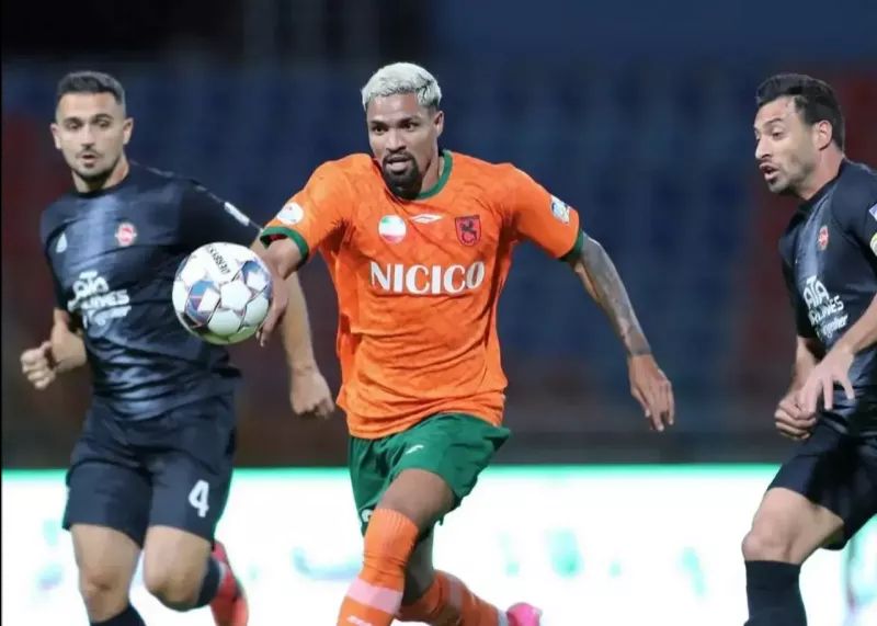 عکس از متئوس کاستا وینگر برزیلی مس رفسنجان