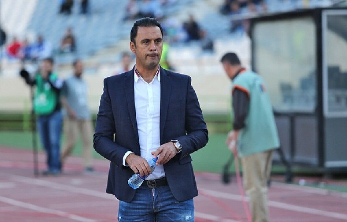 عکس از مهدی پاشازاده پیشکسوت تیم ملی ایران