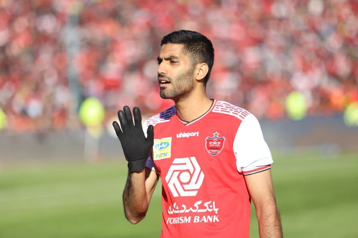 عکس از محمد انصاری مدافع سابق پرسپولیس