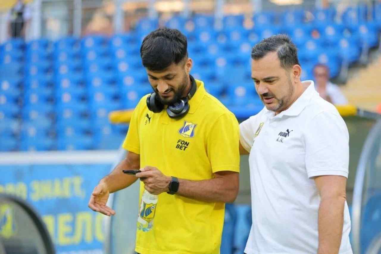 عکس از محمد محبی در تیم روستوف