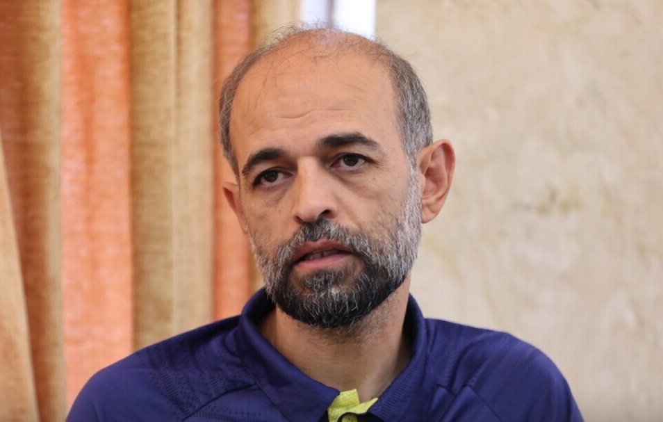 عکس از محرم نویدکیا سرمربی تیم سپاهان اصفهان