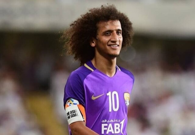 عکس از عمر عبدالرحمن بازیکن سابق تیم العین