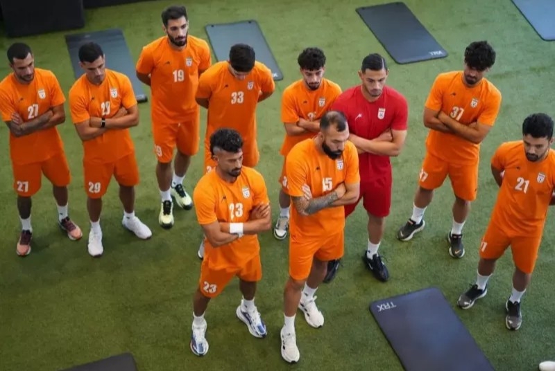عکس از تمرین تیم ملی ایران در کافا ۲۰۲۵