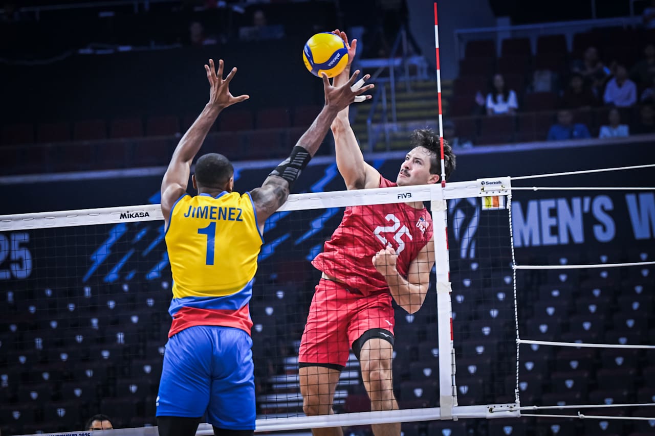 نتیجه والیبال آمریکا و کلمبیا امروز