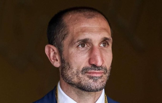 جورجو کیه لینی مدیر ایتالیایی در حال مصاحبه - یوونتوس