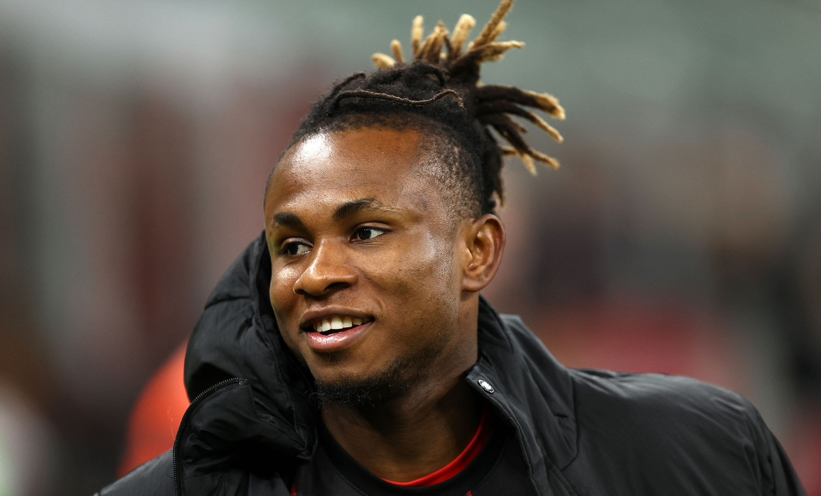 ساموئل چوکووئزه وینگر نیجریه‌ای در زمین - میلان