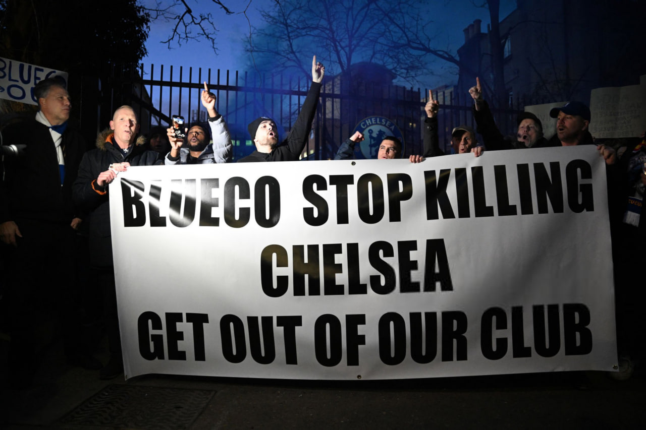 اعتراض طرفداران چلسی به مالکان آمریکایی باشگاه 