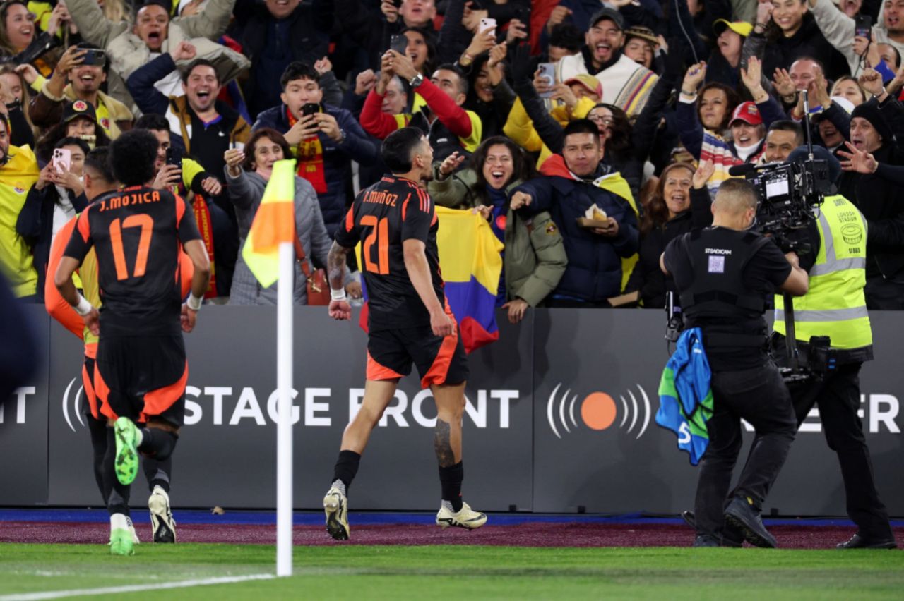 پیروزی ارزشمند کلمبیا مقابل اسپانیا در استادیوم ومبلی
