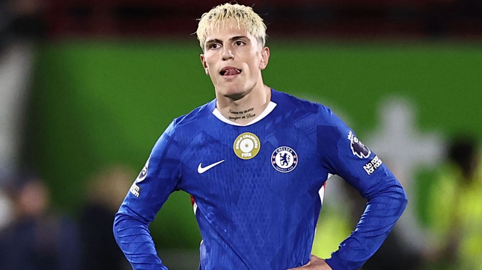 الخاندرو گارناچو در بازی چلسی و برنتفورد 