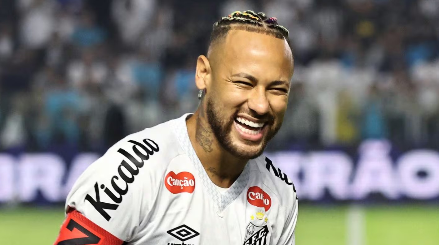 نیمار در پیراهن سانتوس