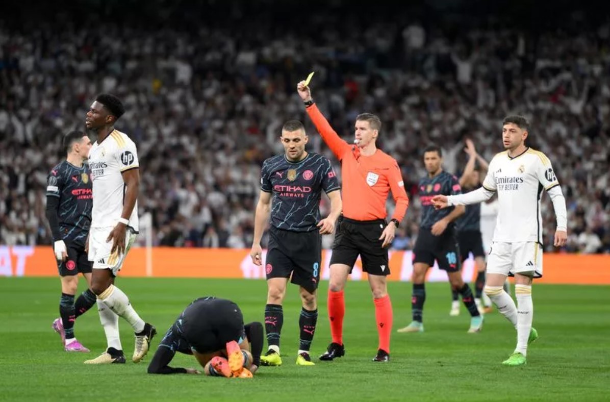 غیبت در مهم‌ترین بازی فصل رئال مادرید؛ اورلین شوامنی بازی با منچسترسیتی را از دست داد