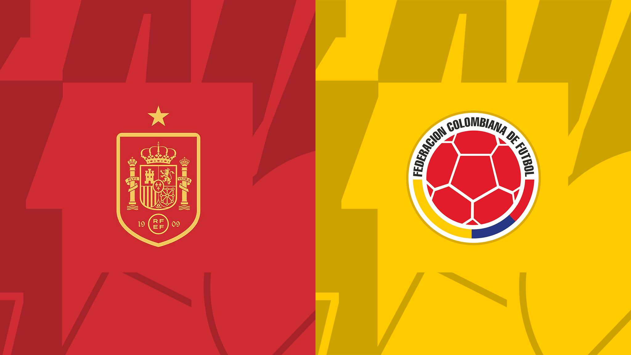 ترکیب رسمی اسپانیا و کلمبیا