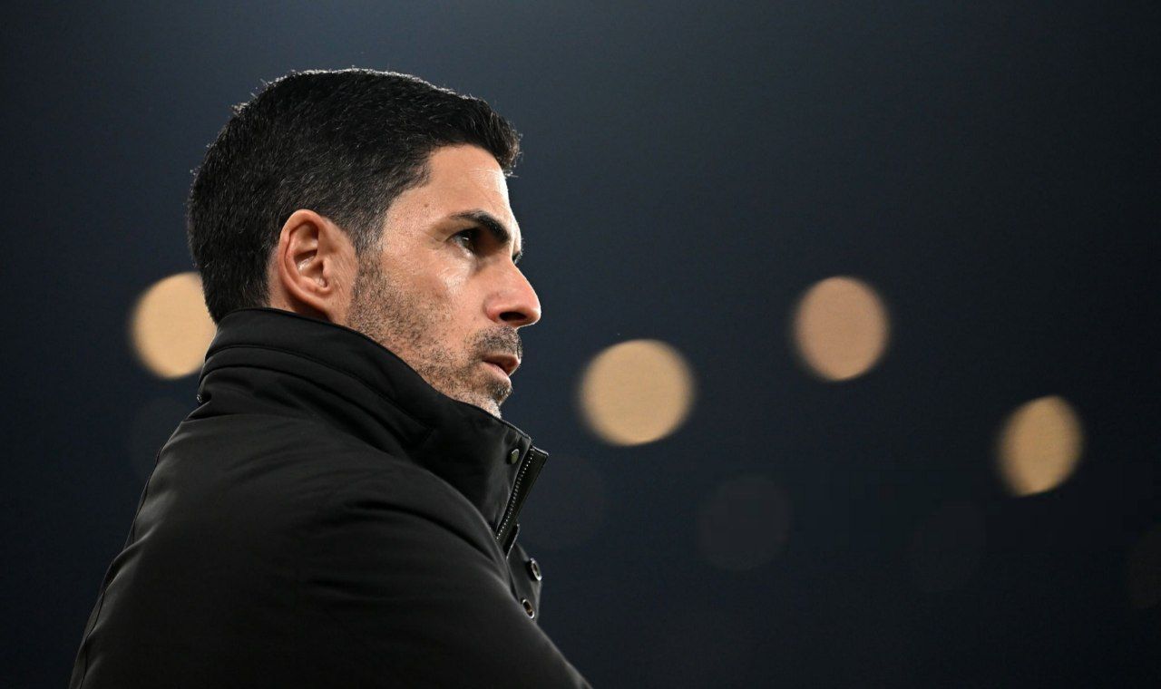 میکل آرتتا سرمربی اسپانیایی آرسنال 