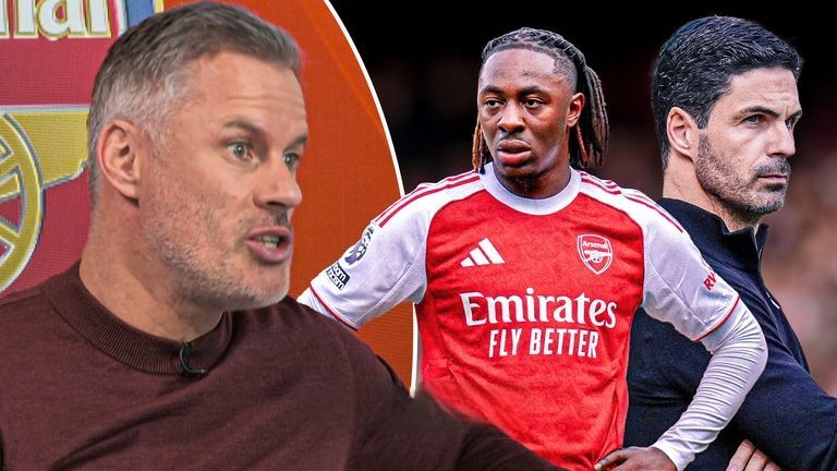 جیمی کرگر، کارشناس فوتبال - میکل آرتتا، سرمربی آرسنال - ابرچی ازه، هافبک هجومی آرسنال 