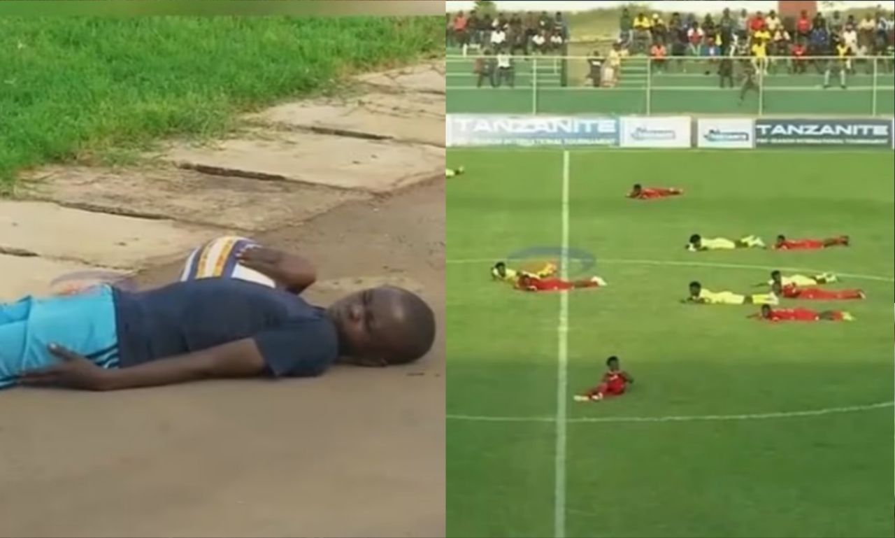 حمله زنبورها به بازیکنان فوتبال در آفریقا 