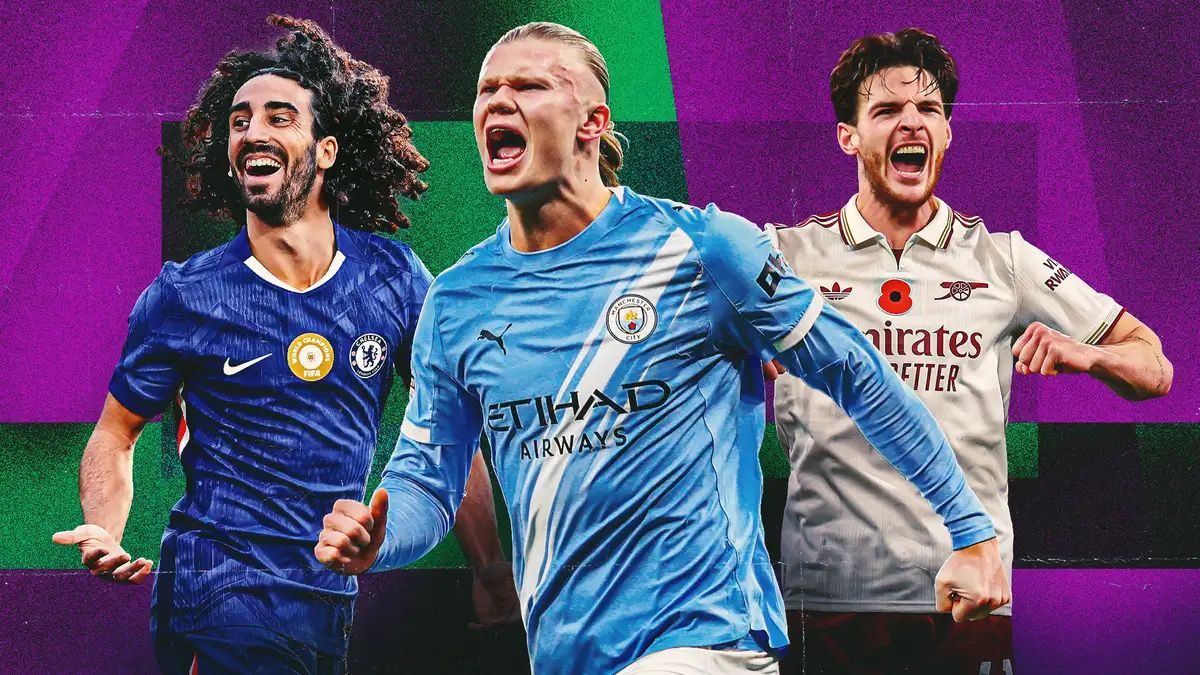 ارلینگ هالند، مهاجم منچسترسیتی - مارک کوکوریا، مدافع چلسی - دکلان رایس، هافبک آرسنال 