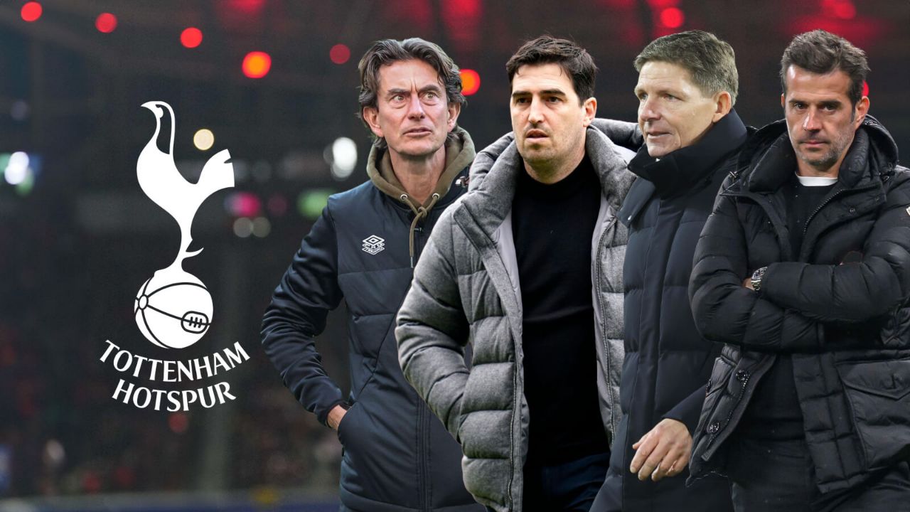 توماس فرانک، سرمربی سابق تاتنهام - اولیور گلاسنر، سرمربی کریستال پالاس - مارکو سیلوا، سرمربی فولام