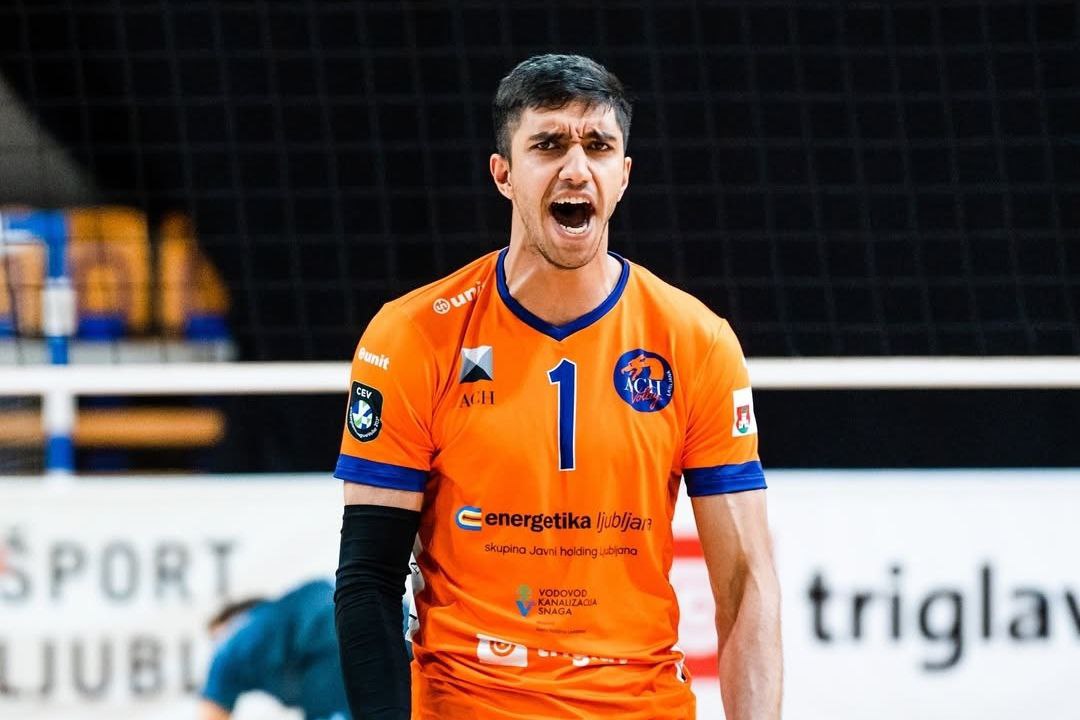 امیرمحمد گلزاده-لیگ والیبال اسلوونی-ACH Volley Ljubljana