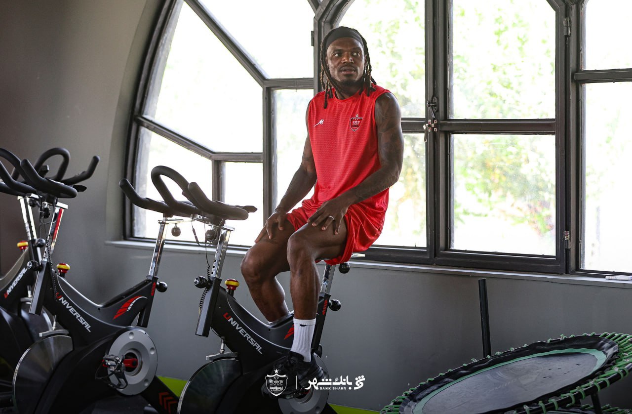 تیوی بیفوما-تمرین پرسپولیس