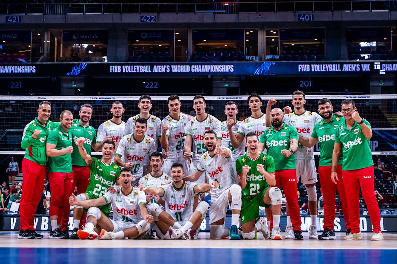 تیم ملی والیبال بلغارستان-والیبال قهرمانی جهان