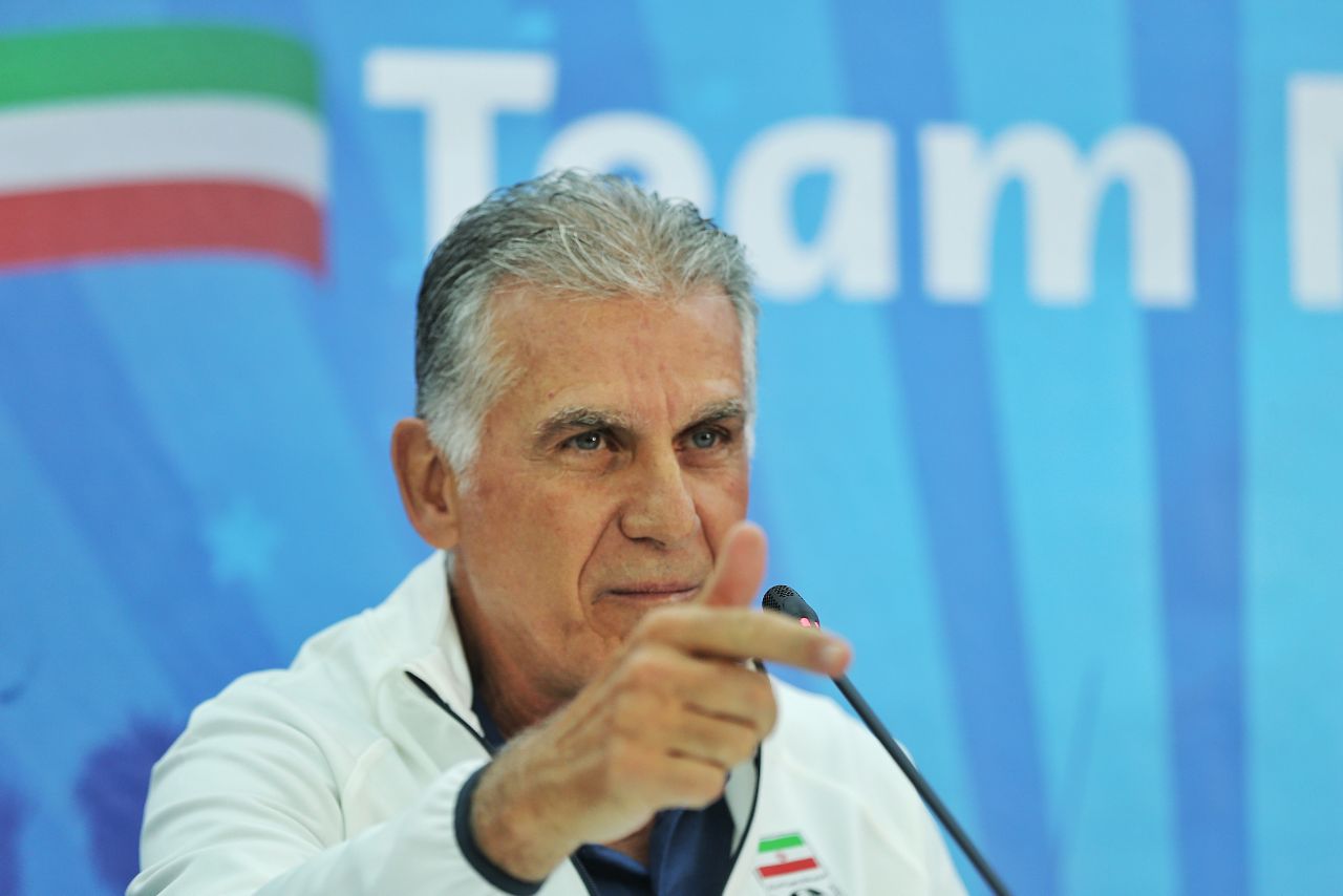 کارلوس کیروش-تیم ملی فوتبال ایران