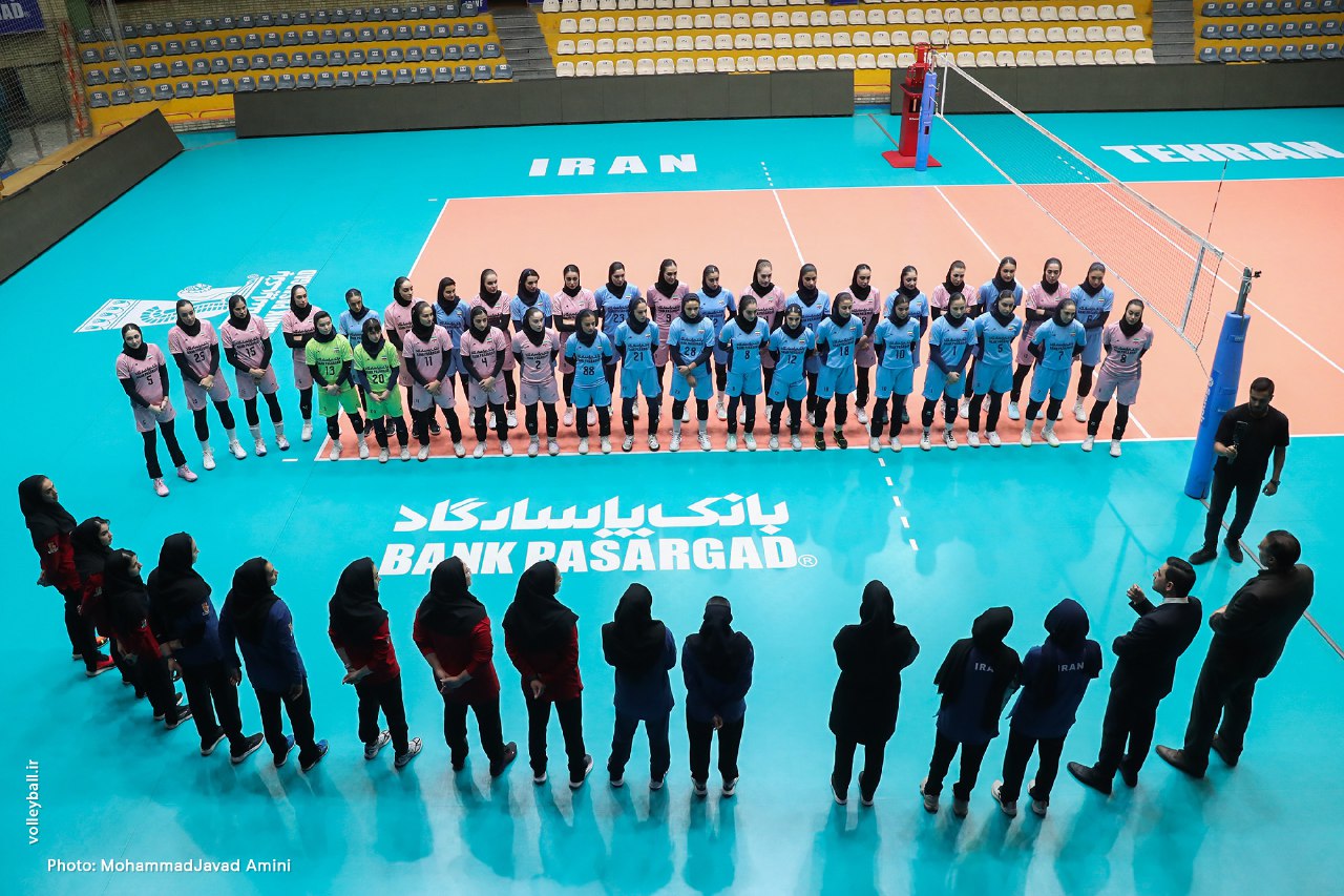 تیم ملی والیبال زنان-سالن فدراسیون والیبال