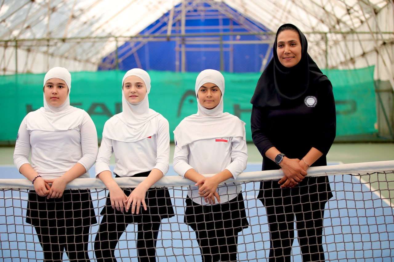 دختران تنیسور ایران قهرمان غرب آسیا شدند