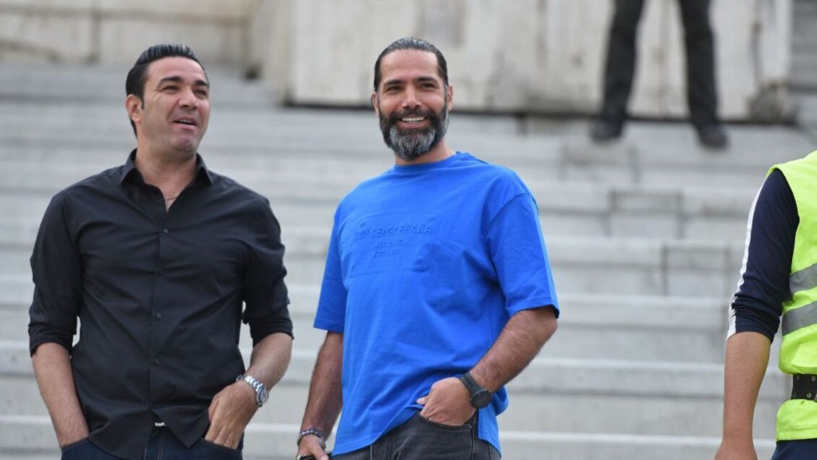 امیرحسین صادقی مدافع سابق استقلال تهران و تیم ملی ایران - جواد نکونام سرمربی سابق استقلال و هافبک دفاعی اسبق استقلال - لیگ برتر ایران