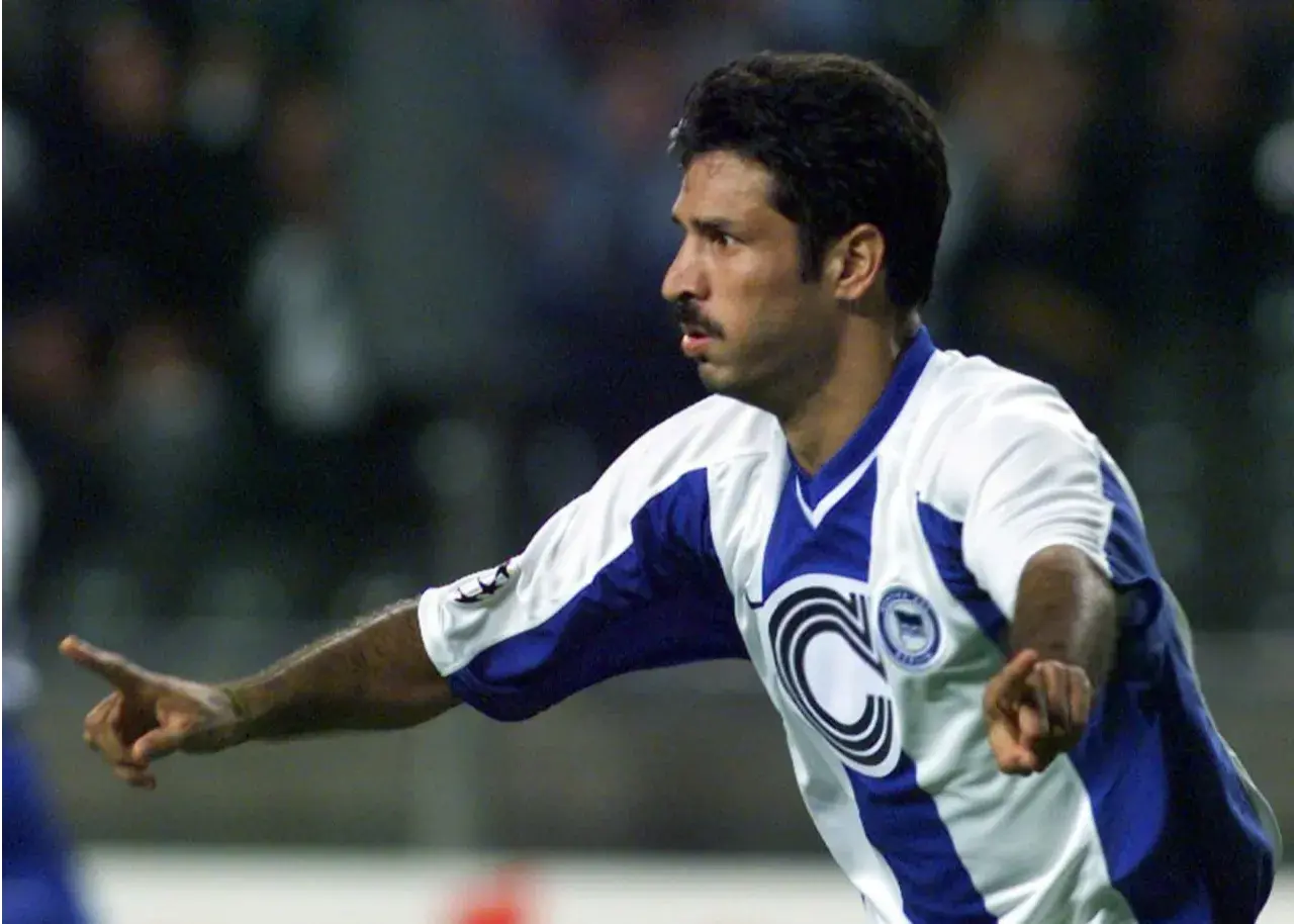 گل علی دایی به چلسی با ضربه سر در لیگ قهرمانان اروپا