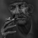 تصویر پیرمرد کوهستان