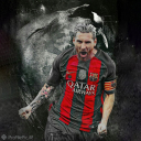 تصویر Messi king