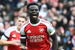 بوکایو ساکا در آرسنال - کاپیتان توپچی‌ها - لیگ برتر انگلیس