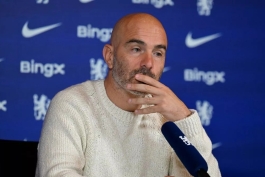 سرمربی چلسی - کنفرانس مطبوعاتی لیگ برتر انگلیس