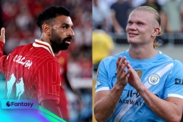 ارلینگ هالند و محمد صلاح در لیورپول و منچسترسیتی