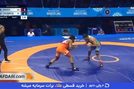 مدال برنز کامران قاسم‌ پور در کشتی آزاد جهان