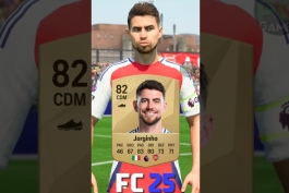 ریتینگ جورجینیو EA FC - جورجینیو آرسنال - مقایسه چهره بازیکنان فیفا - ریتینگ بازیکنان فیفا 2025 - تاریخچه جورجینیو - بازیکنان ایتالیا در فیفا - evolution جورجینیو - fifa evolution بازیکنان